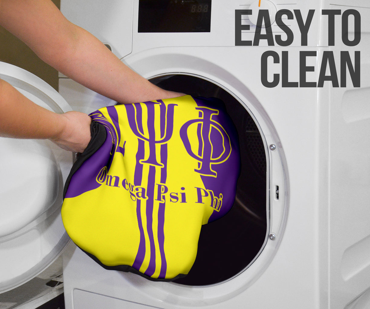 Omega Psi Phi Bulldog Iron Car Seat Covers