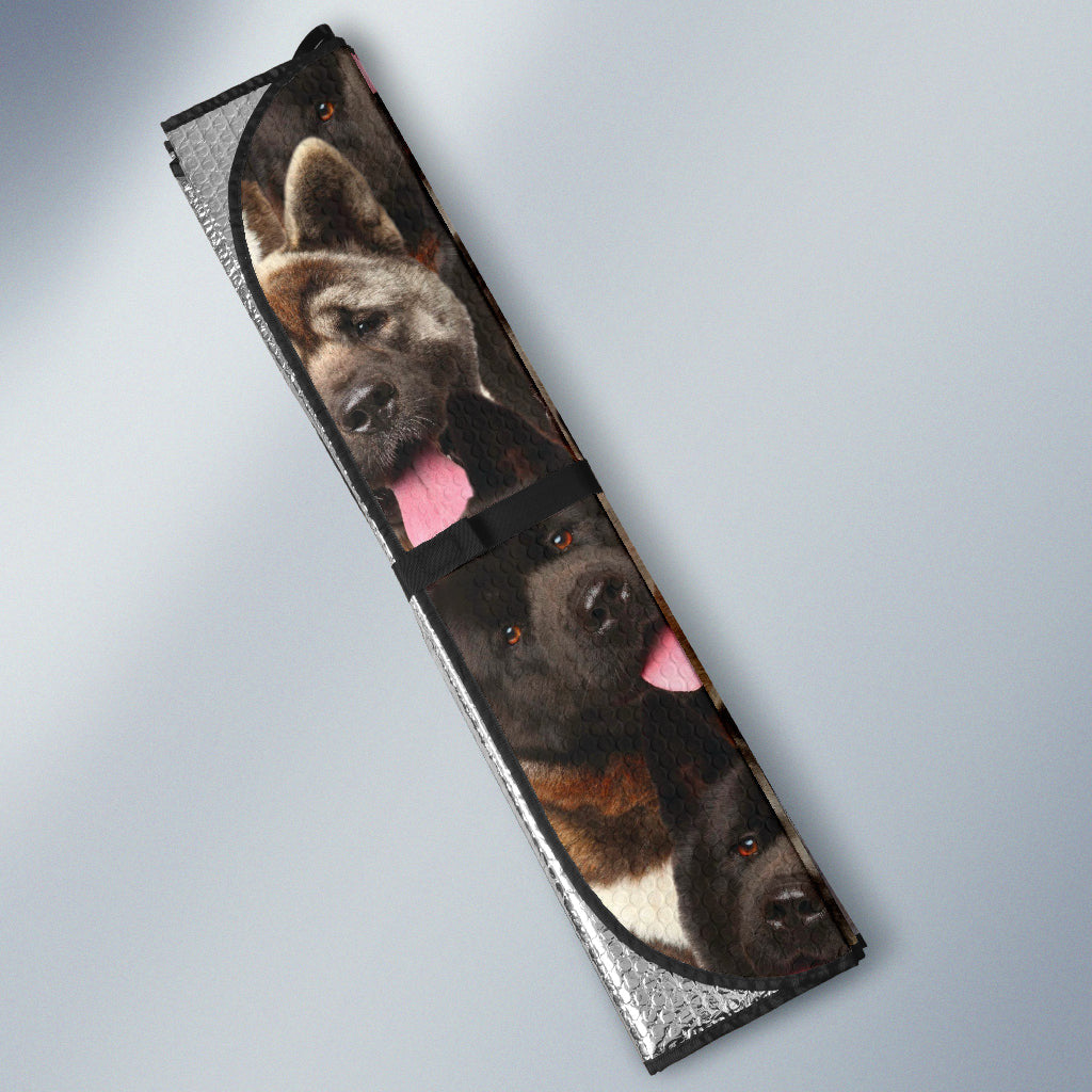 Akita Full Face Car Auto Sun Shades