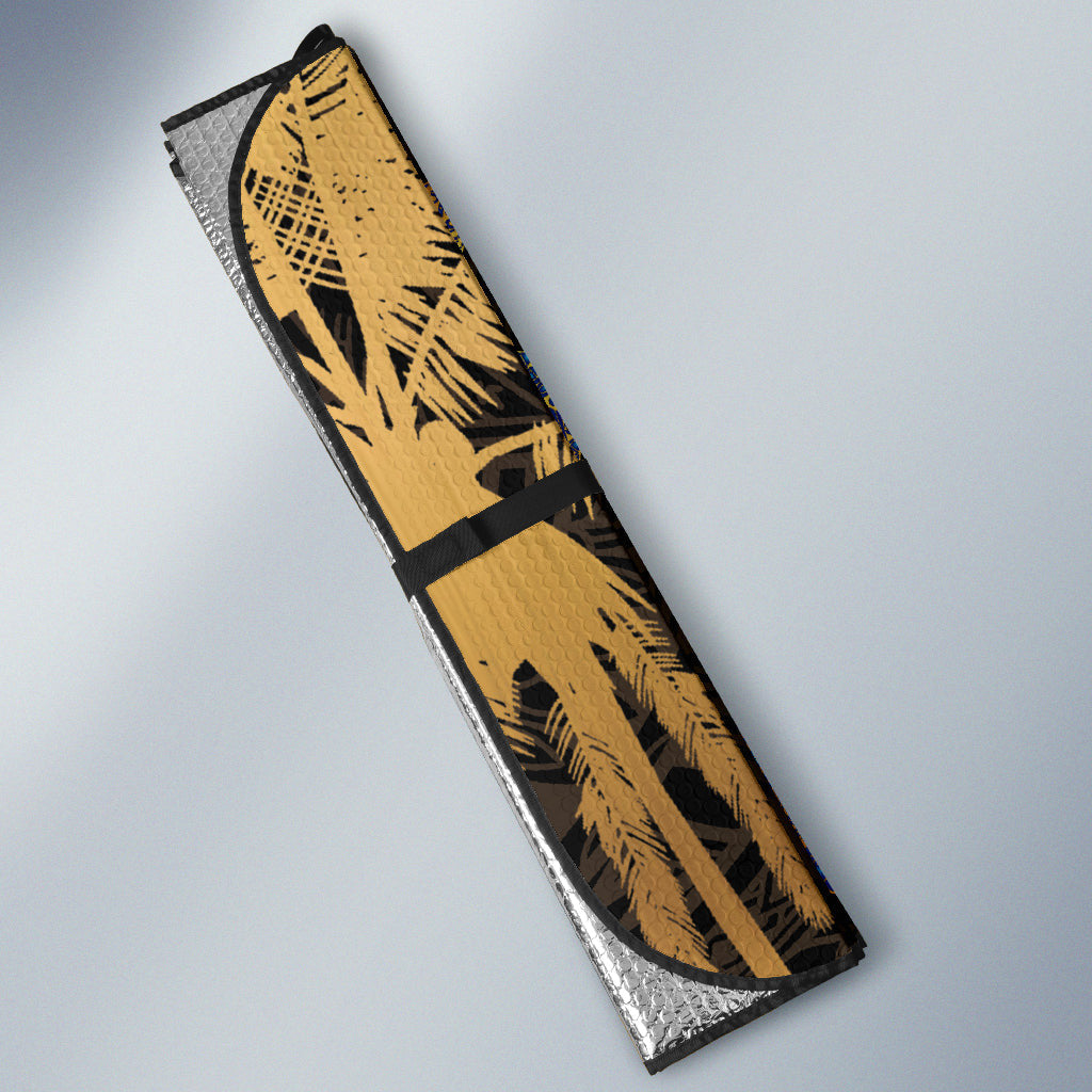 Turtle Kanaka Maoli Plumeria Flower Car Auto Sun Shades