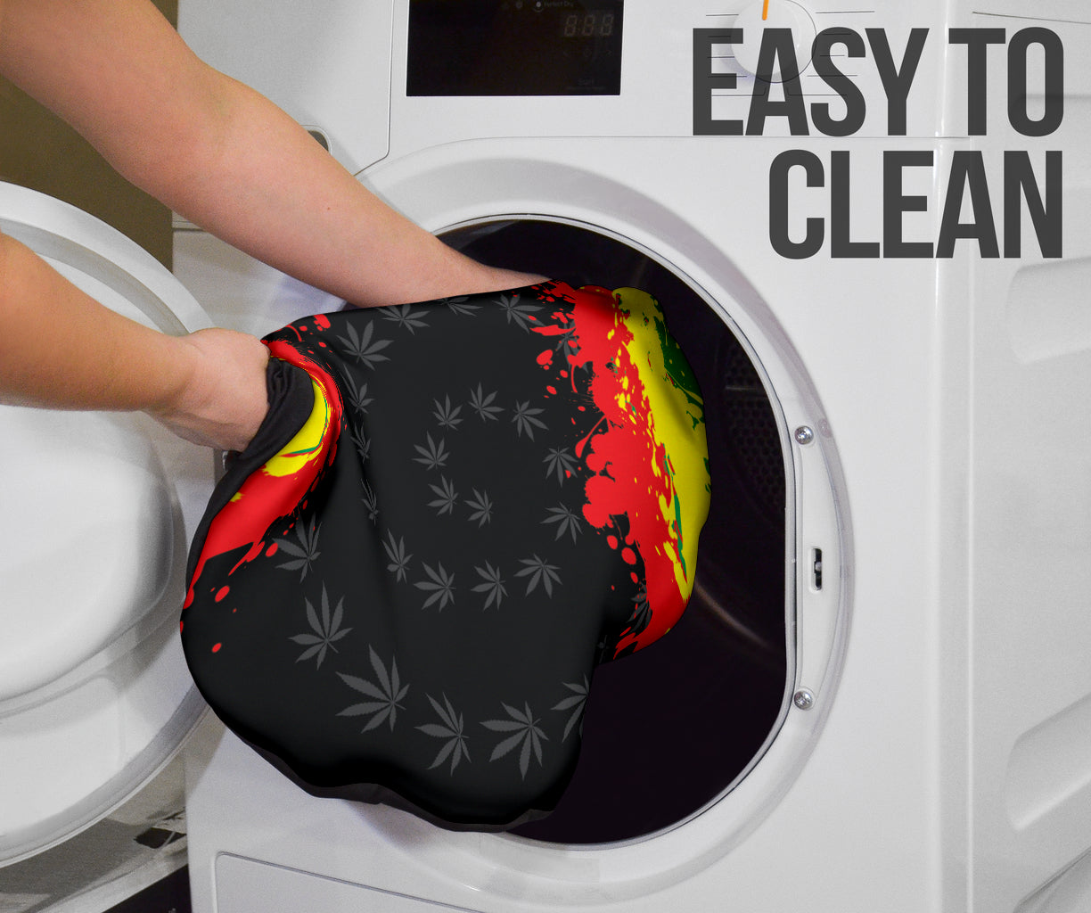 Lion Irie Rastafari Car Seat Covers Jah Bless