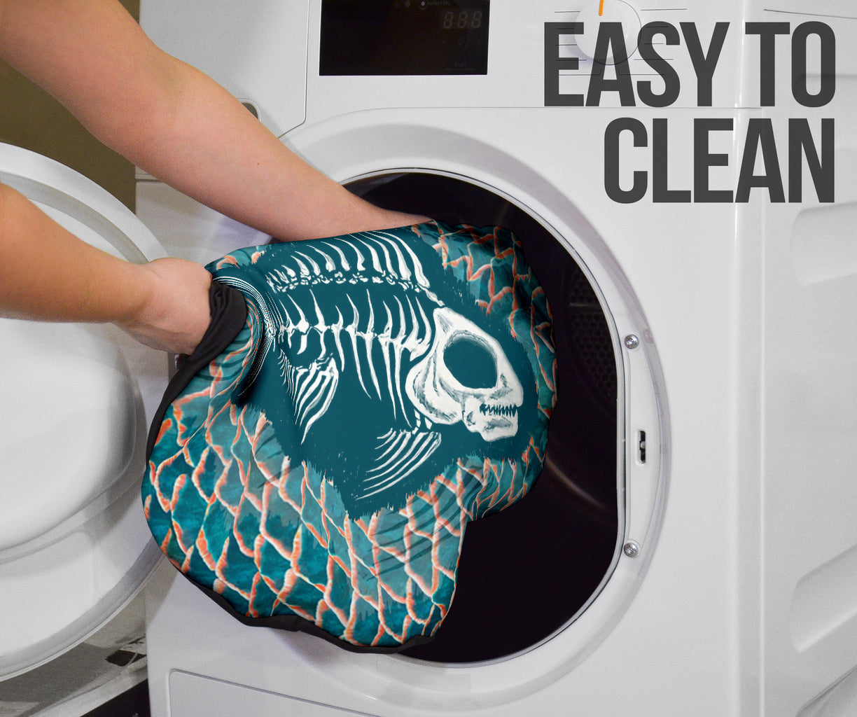 Fish Bone Art Fishing Car Seat Covers