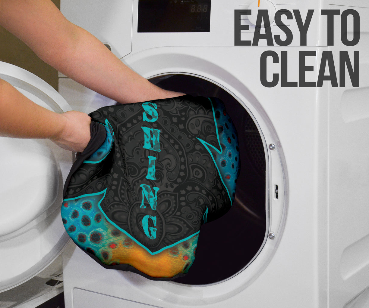 Largemouth Bass Fishing Pattern Printing Car Seat Covers