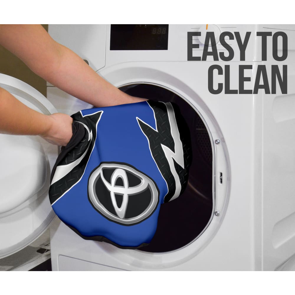 Blue And Black Toyota Amazing Style Car Seat Covers Custom