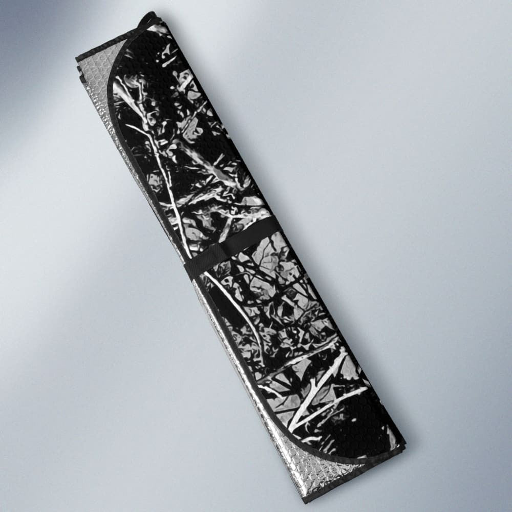 Deer Hunting Muddy Girl Harvest Moon Car Auto Sun Shades Custom