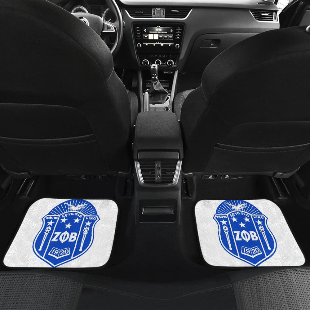 Zeta Phi Beta Custom Car Interior Decor Car Floor Mats