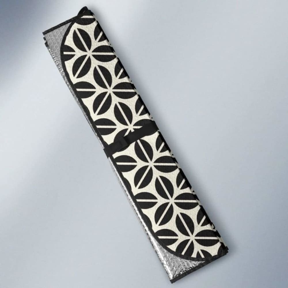 Coffee Bean Abstract Modern Pattern Car Auto Sun Shades