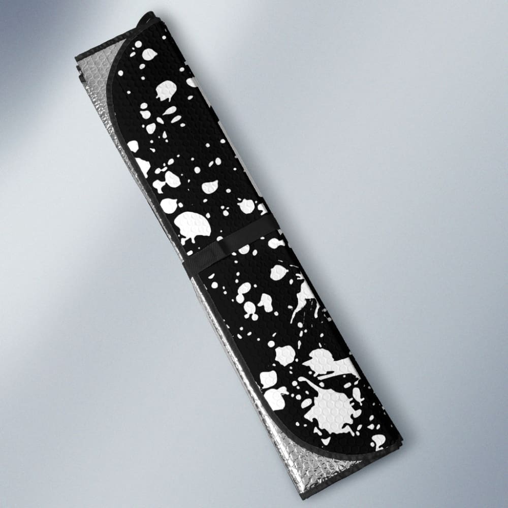 Watercolor Style Jack Skellington & Sally Car Auto Sun Shades