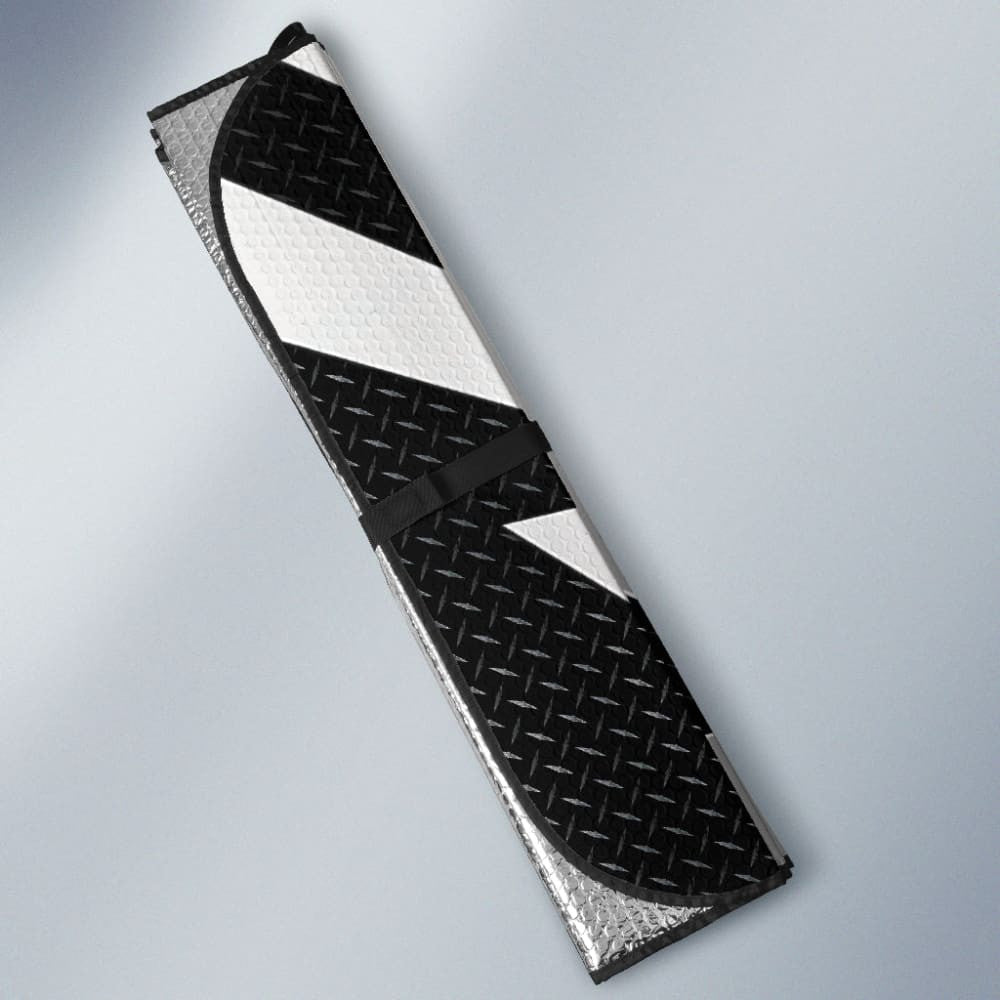 White And Black Toyota Amazing Style Car Auto Sun Shades Custom