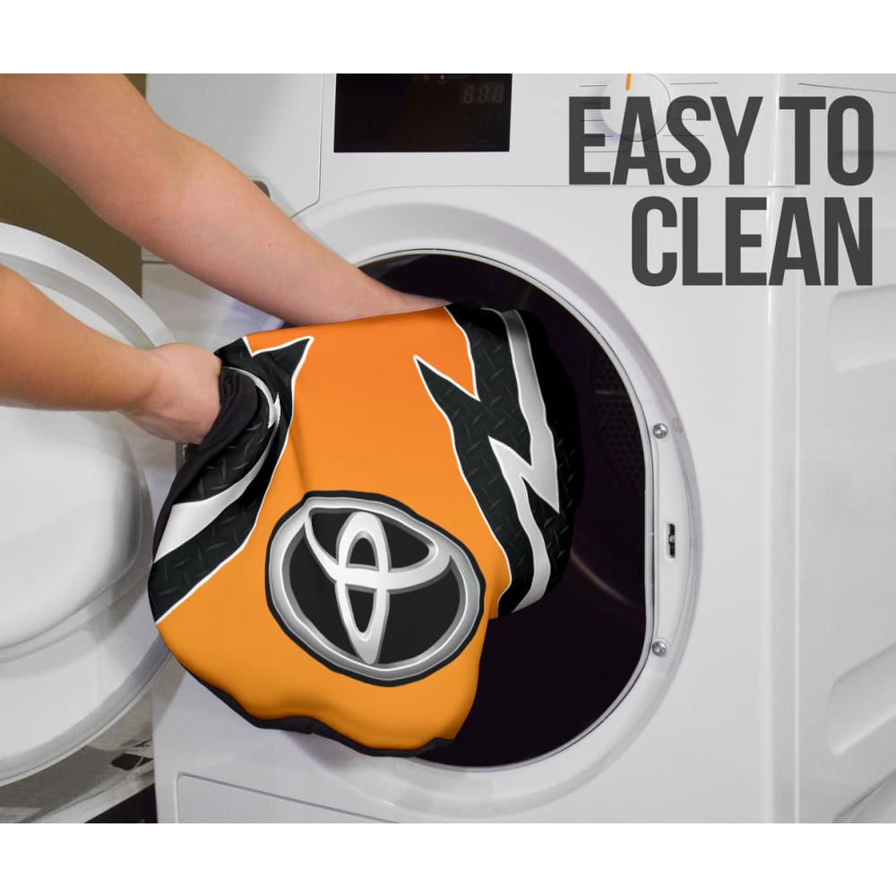 Orange And Black Toyota Amazing Style Car Seat Covers Custom