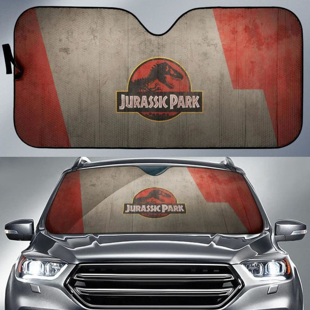 Vintage Jurassic Park Auto Sun Shade Amazing