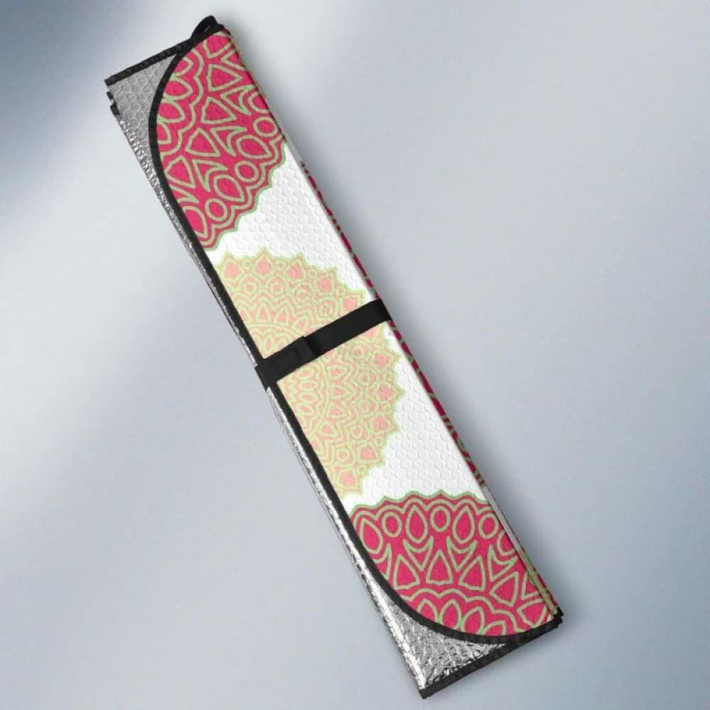 Circle Indian Pattern Car Auto Sun Shades