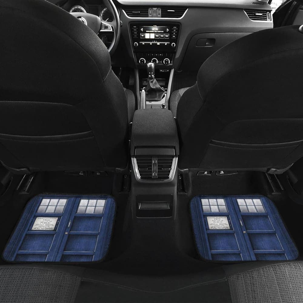 Tardis Doctor Who Door Car Floor Mats