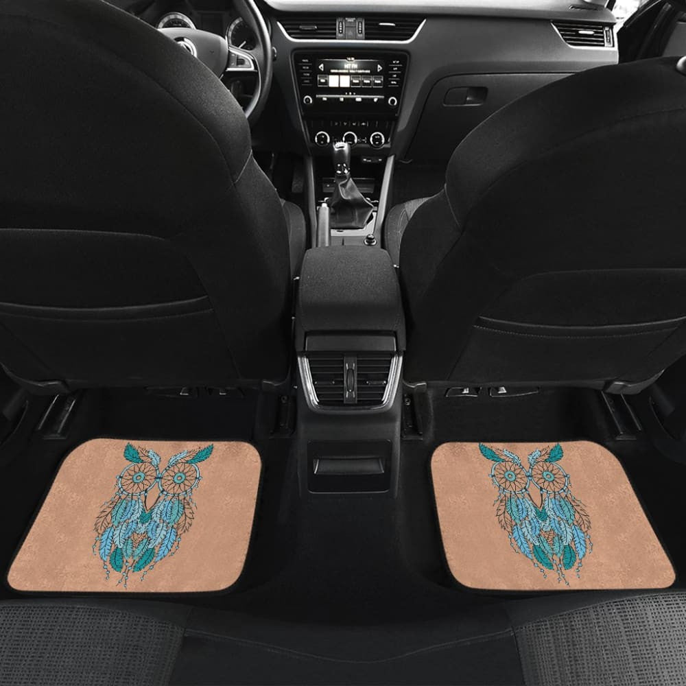 Owl Dreamcatcher Native American Inspired Car Floor Mats