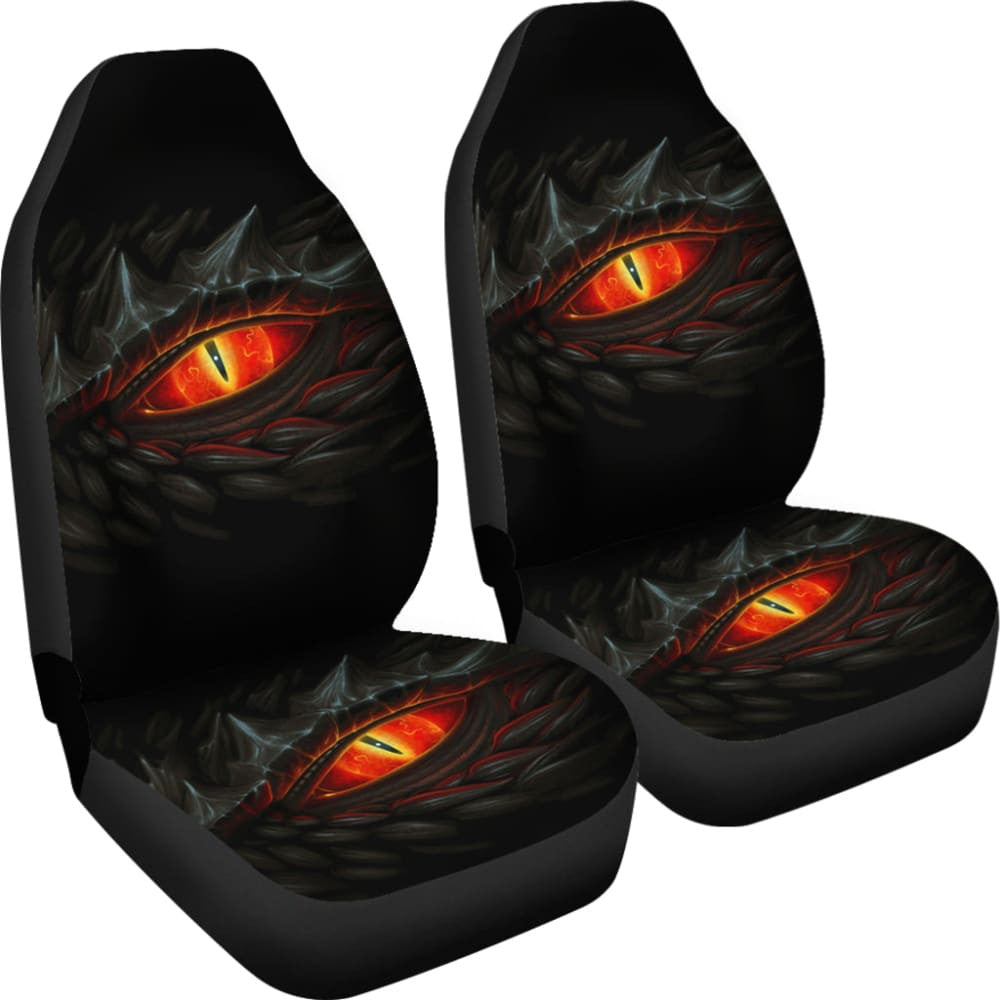 Fire Dragon Eye Custom Car Accessories Car Seat Covers