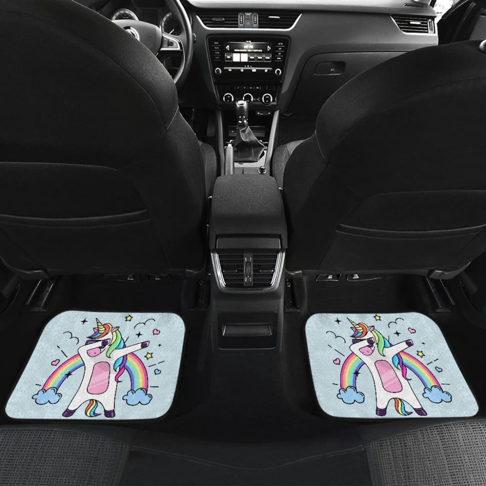 Pride LGBT Custom Funny Unicorn Love Car Floor Mats