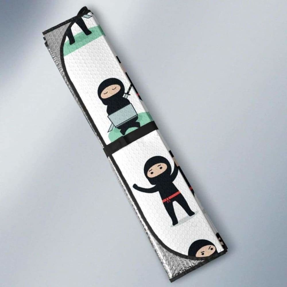 Cute Ninja Katana Sword Pattern Car Auto Sun Shades