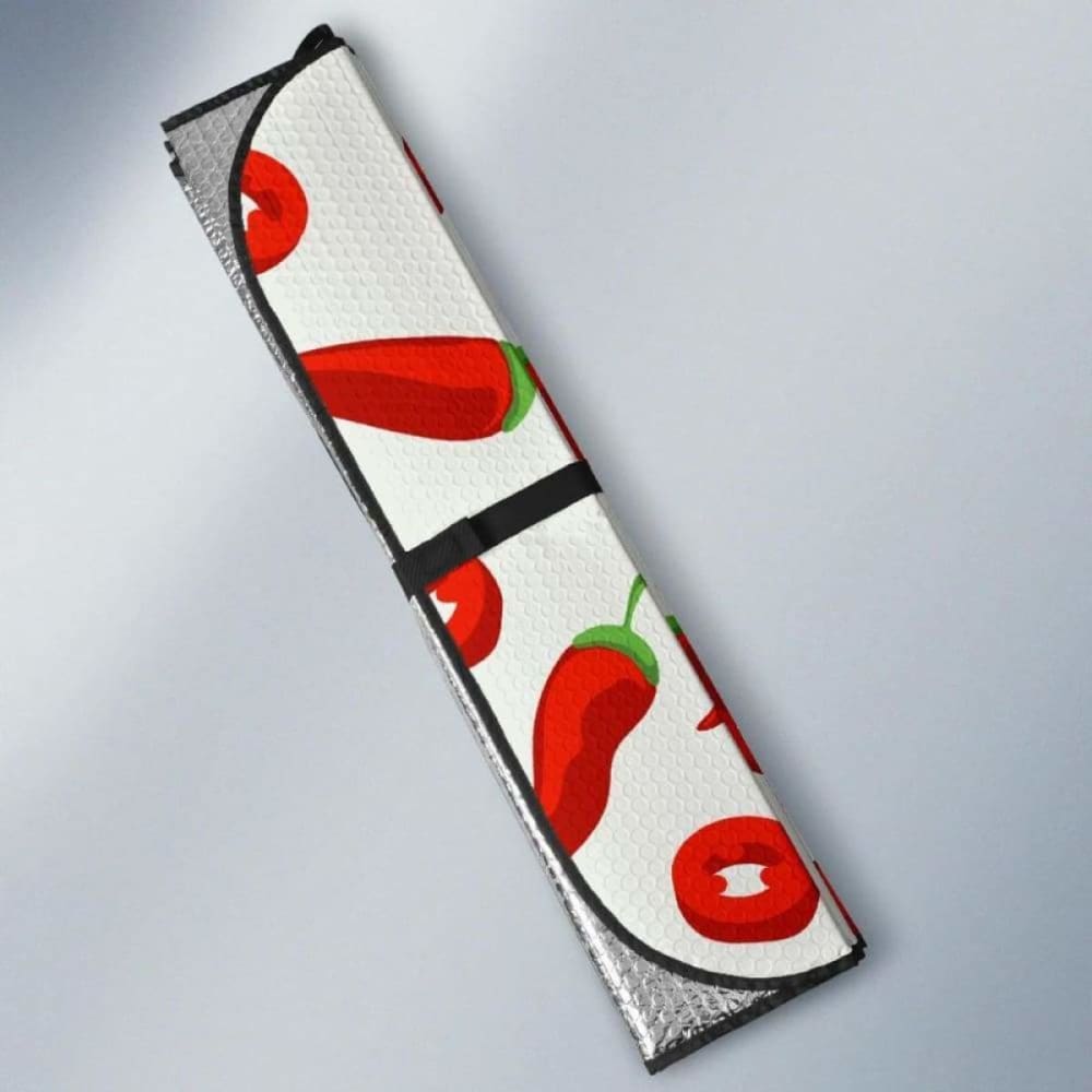 Chili Pattern Car Auto Sun Shades