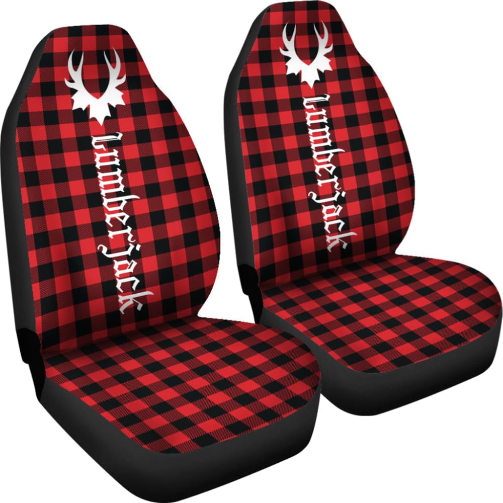 Canada Car Seat Covers Canada Day Camo Lumberjack Buffalo Plaid