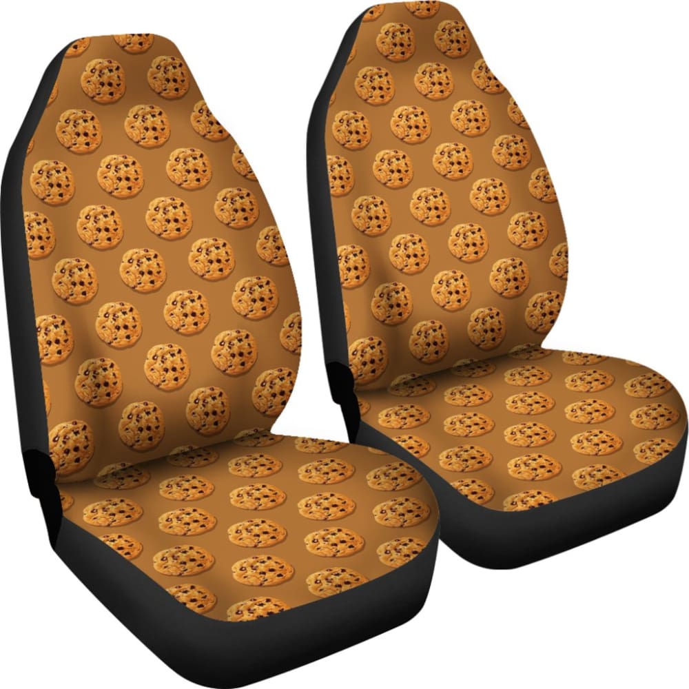 Cookie Biscuit Pattern Print Car Seat Covers