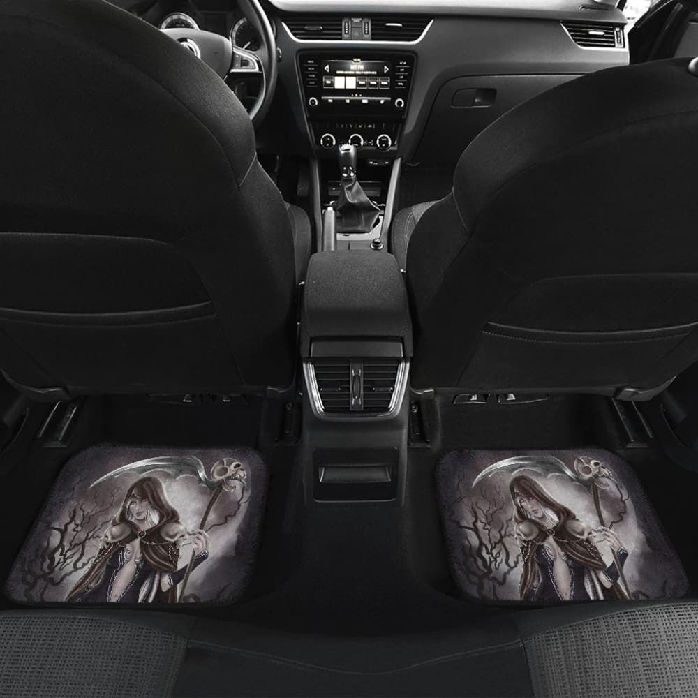 Deadly Queen Grim Reaper Car Floor Mats