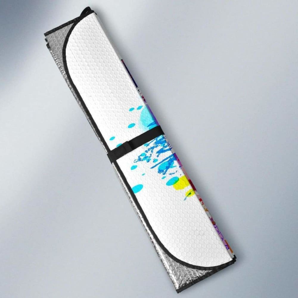 Colors Of Peace Auto Sun Shade