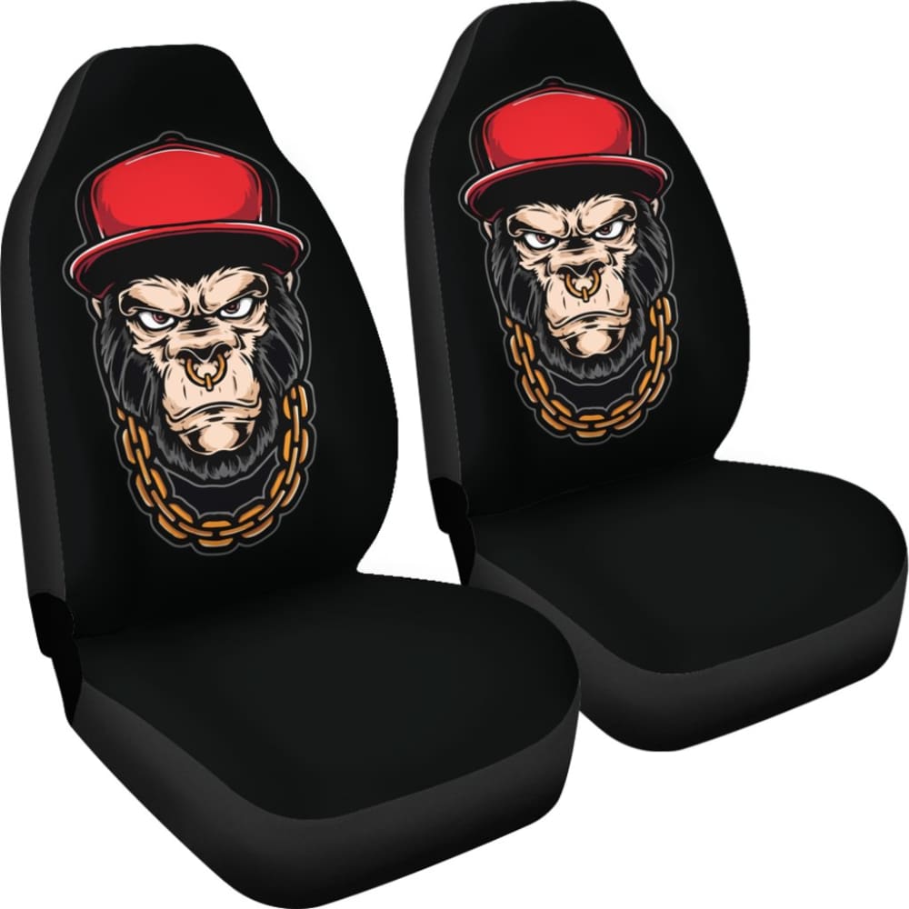 Cool Badass Monkey King Animal Car Seat Covers