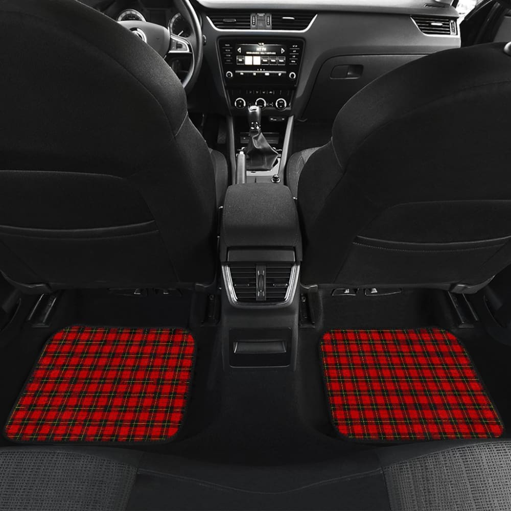 Clan Wallace Plaid Tartan Car Floor Mats