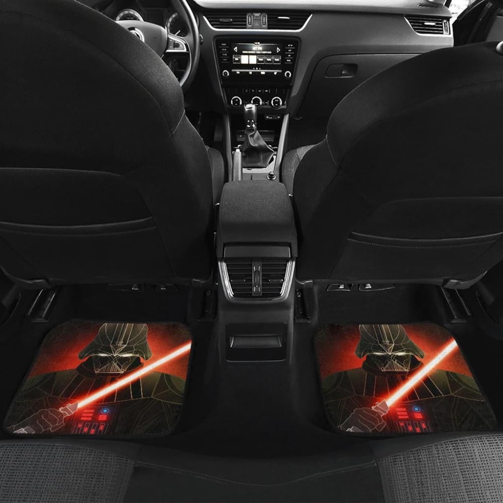 Darth Vader Star Wars in red theme Car Floor Mats