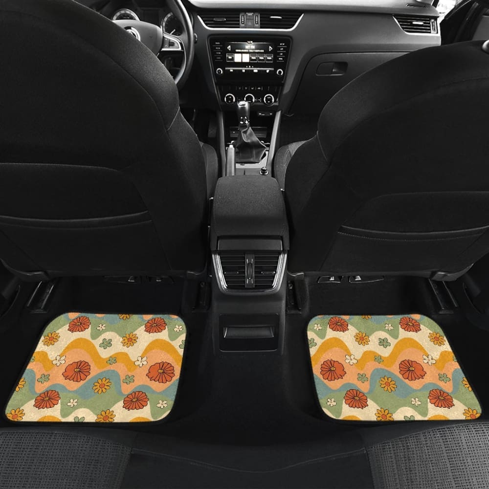 Retro Hills Car Floor Mats
