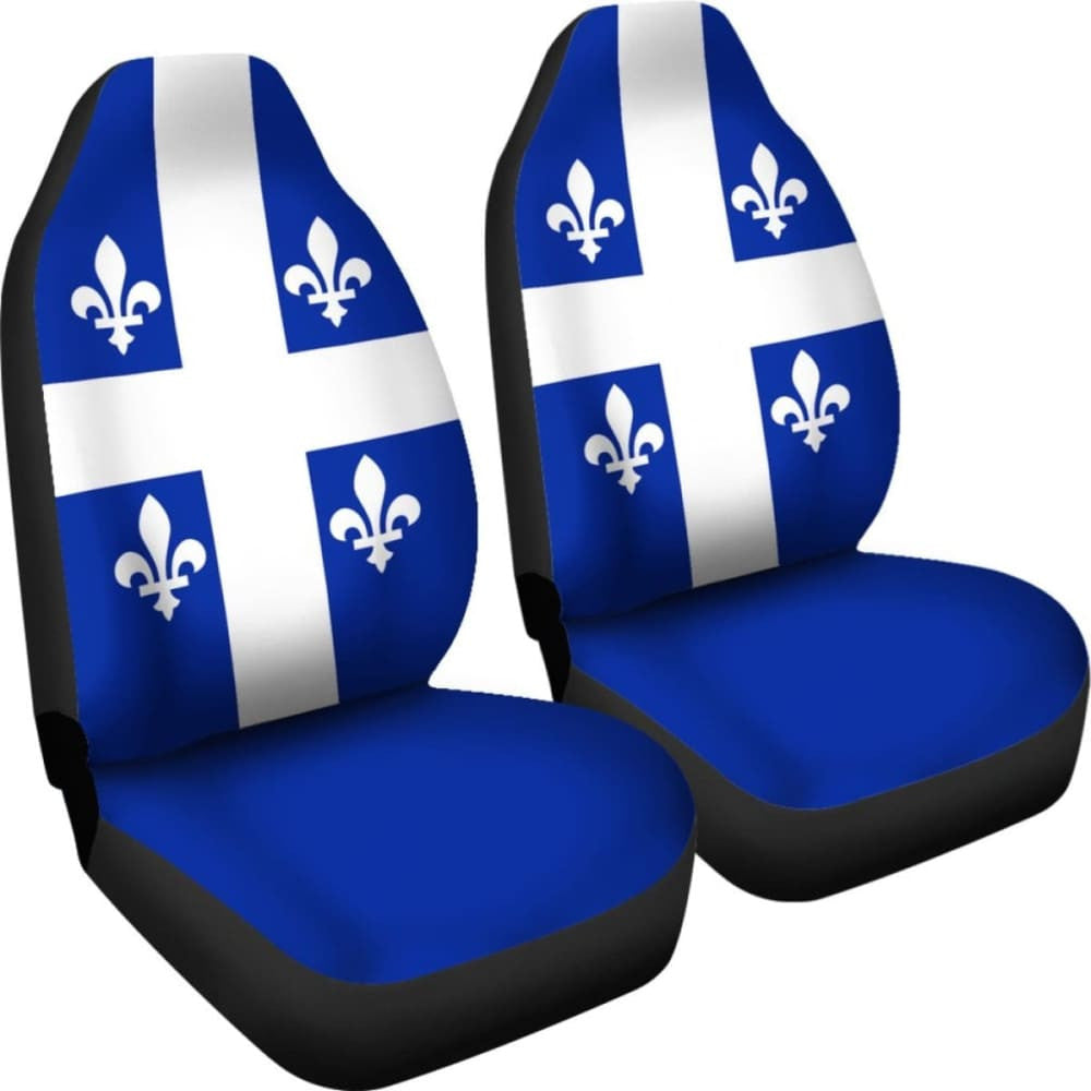 Canada Quebec Flag Car Seat Covers