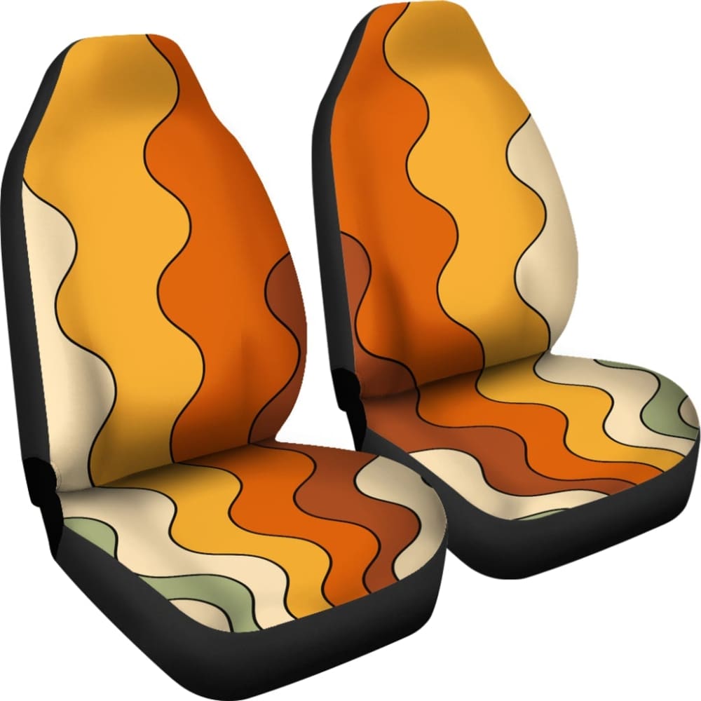 Retro Vibes Car Seat Covers