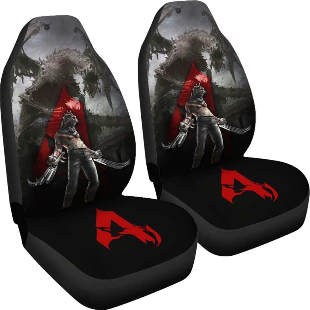 Zombie Dragon Biohazard Resident Evil Car Seat Covers
