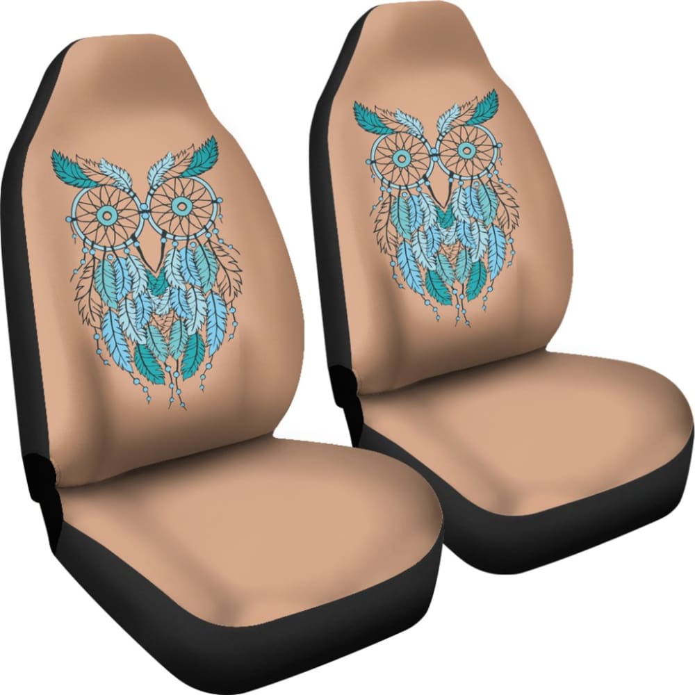 Owl Dreamcatcher Native American Inspired Car Seat Covers
