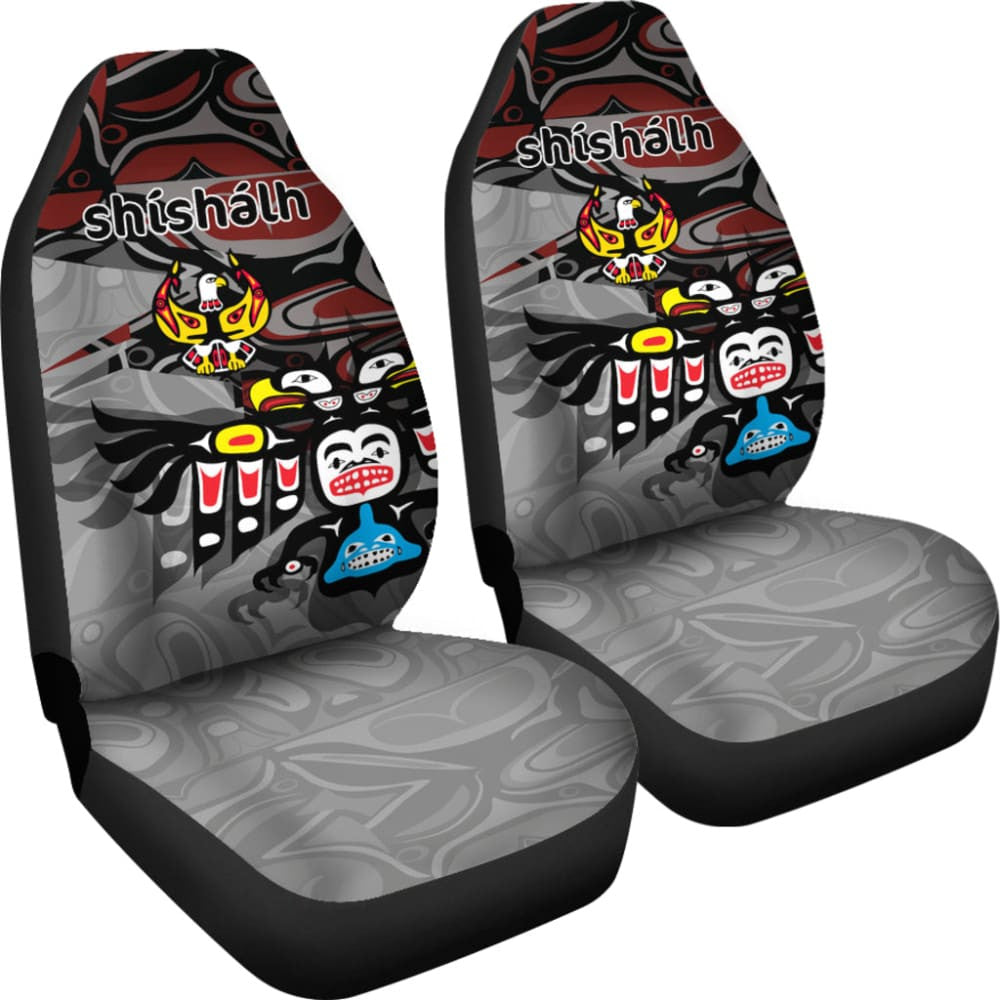 Canada Shishalh And Haida Car Seat Covers