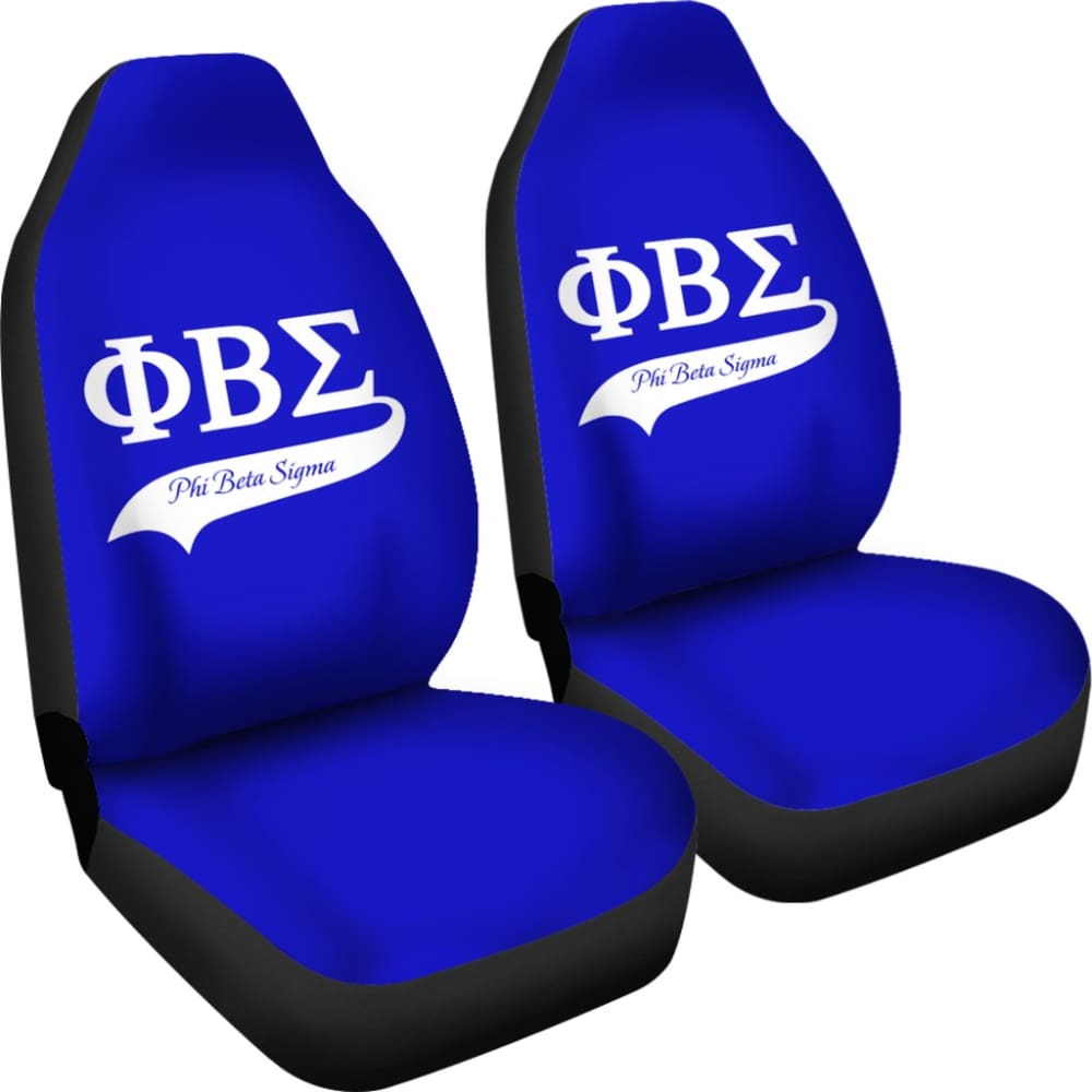 Phi Beta Sigma Crest Car Seat Covers