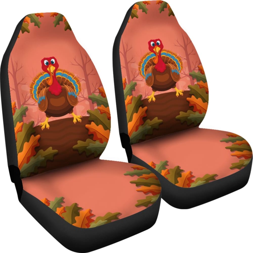 Thanksgiving Cute Turkey Car Seat Covers