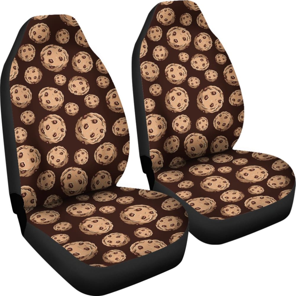 Cookie Pattern Print Car Seat Covers
