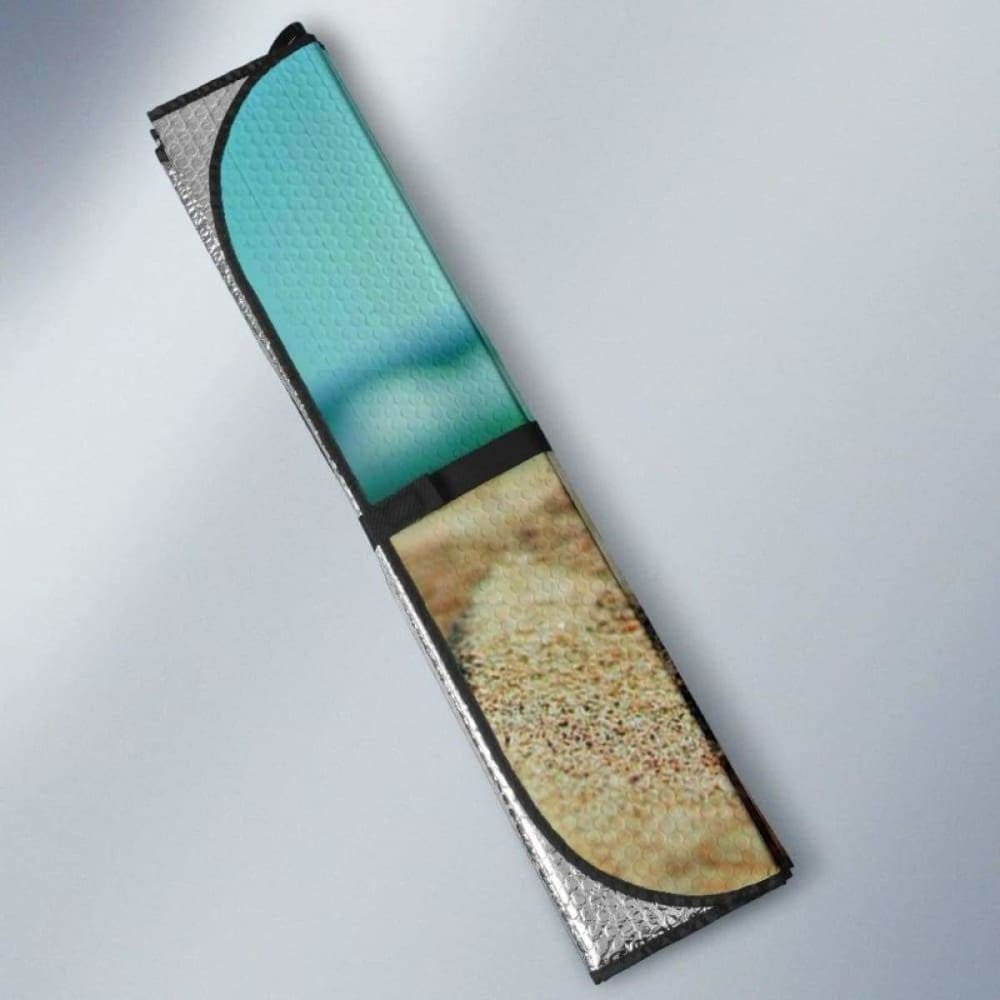 Sunglasses On Beach Sand Car Auto Sunshades