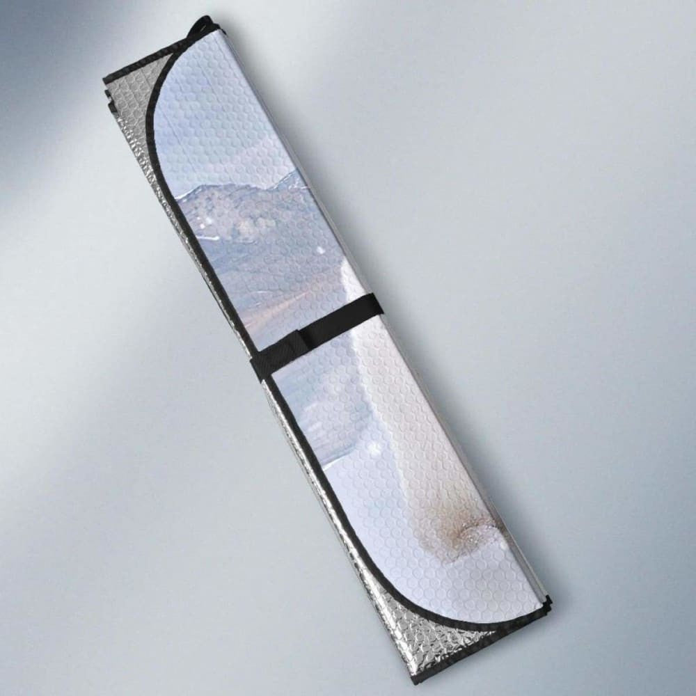 Polar Bears SnowfallK Car Sun Shade
