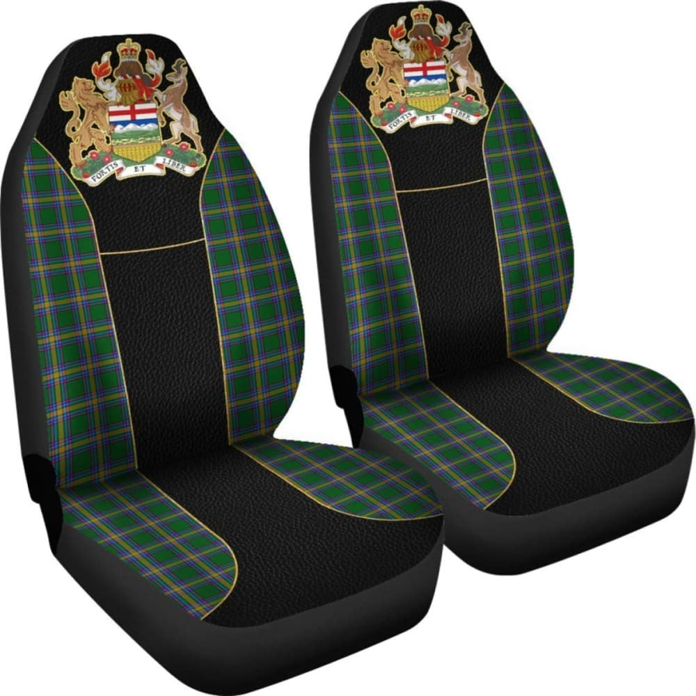 Canada Alberta Coat Of Arms Car Seat Covers