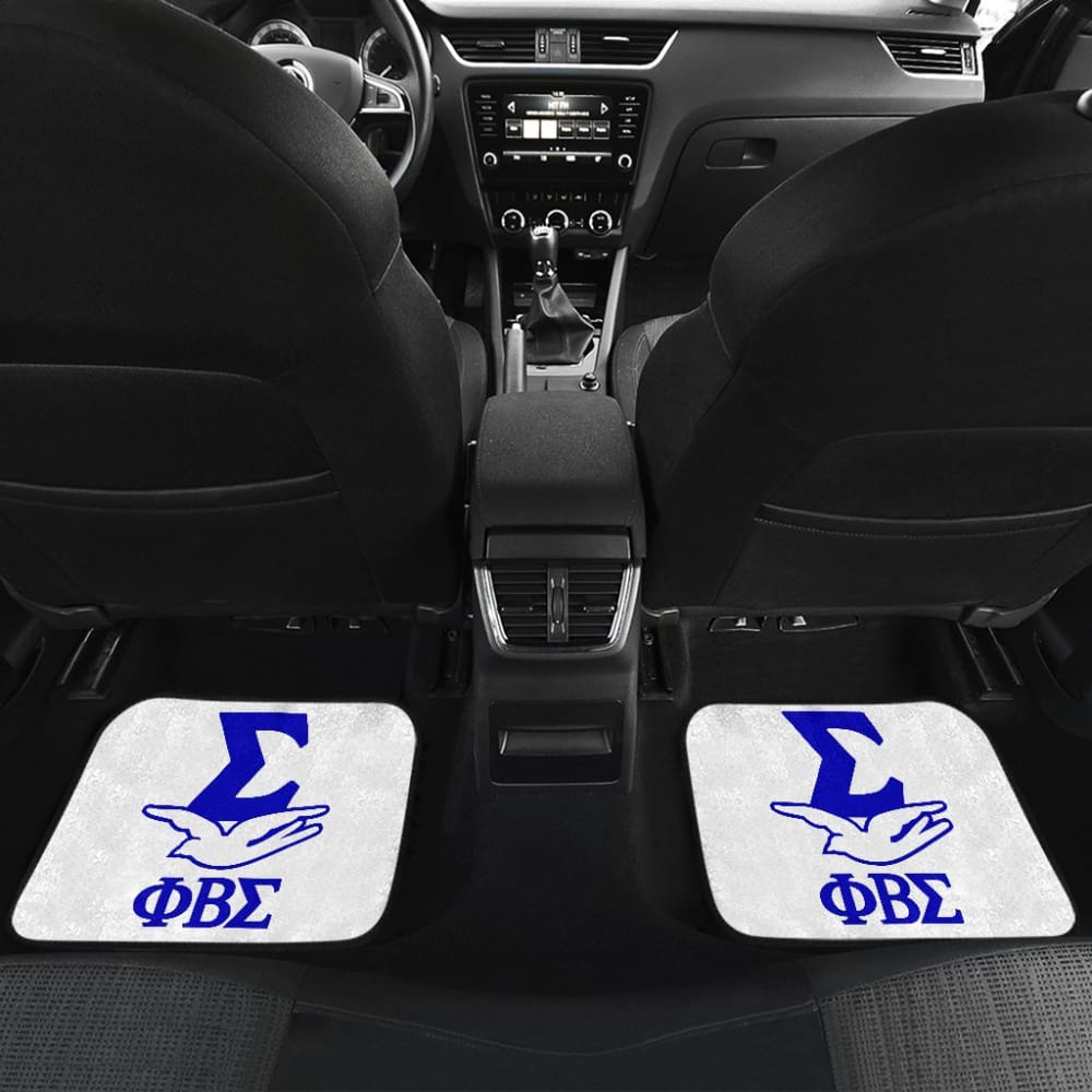 Phi Beta Sigma Car Gift Set Car Floor Mats