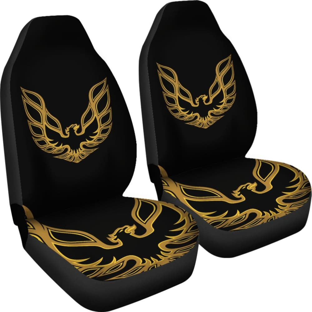 Pontiac Firebird Dark Themed Car Seat Covers Custom