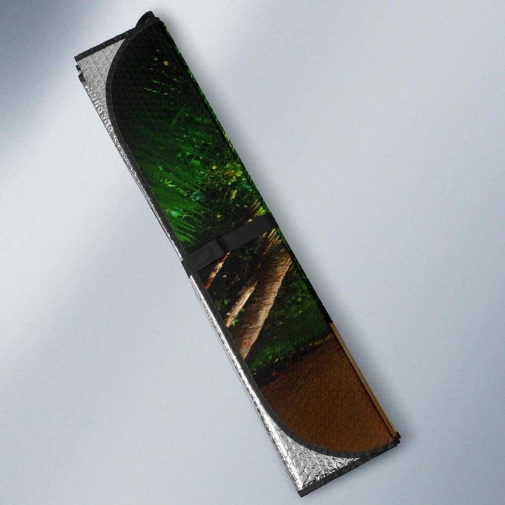 Tropical Beach Car Sun Shade