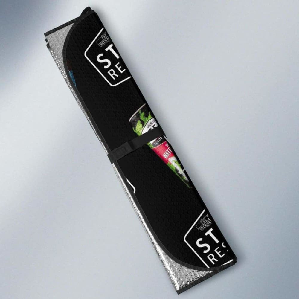 Steel Reserve Car Sun Shade Auto Sun Visor For Beer Lover