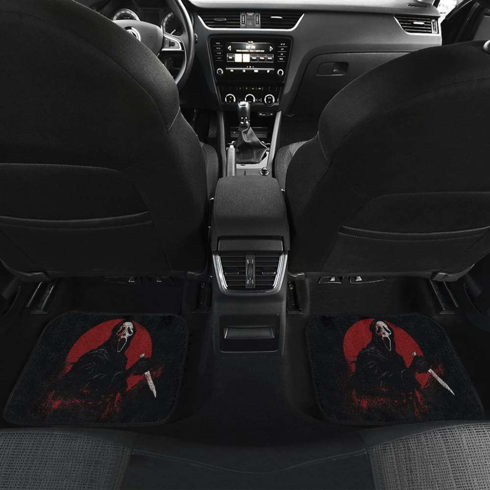 Ghostface Bloody Full Moon Night Car Floor Mats