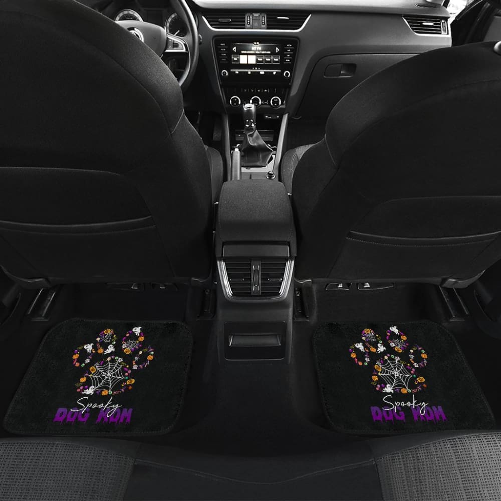 Spooky Dog Mom Halloween Car Floor Mats