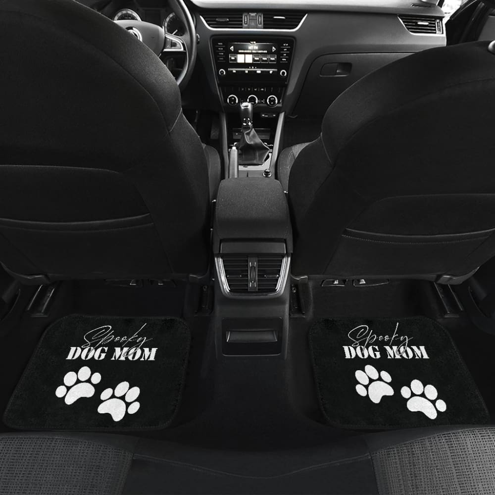Spooky Dog Mom Halloween Paw Amazing Gift Ideas Car Floor Mats