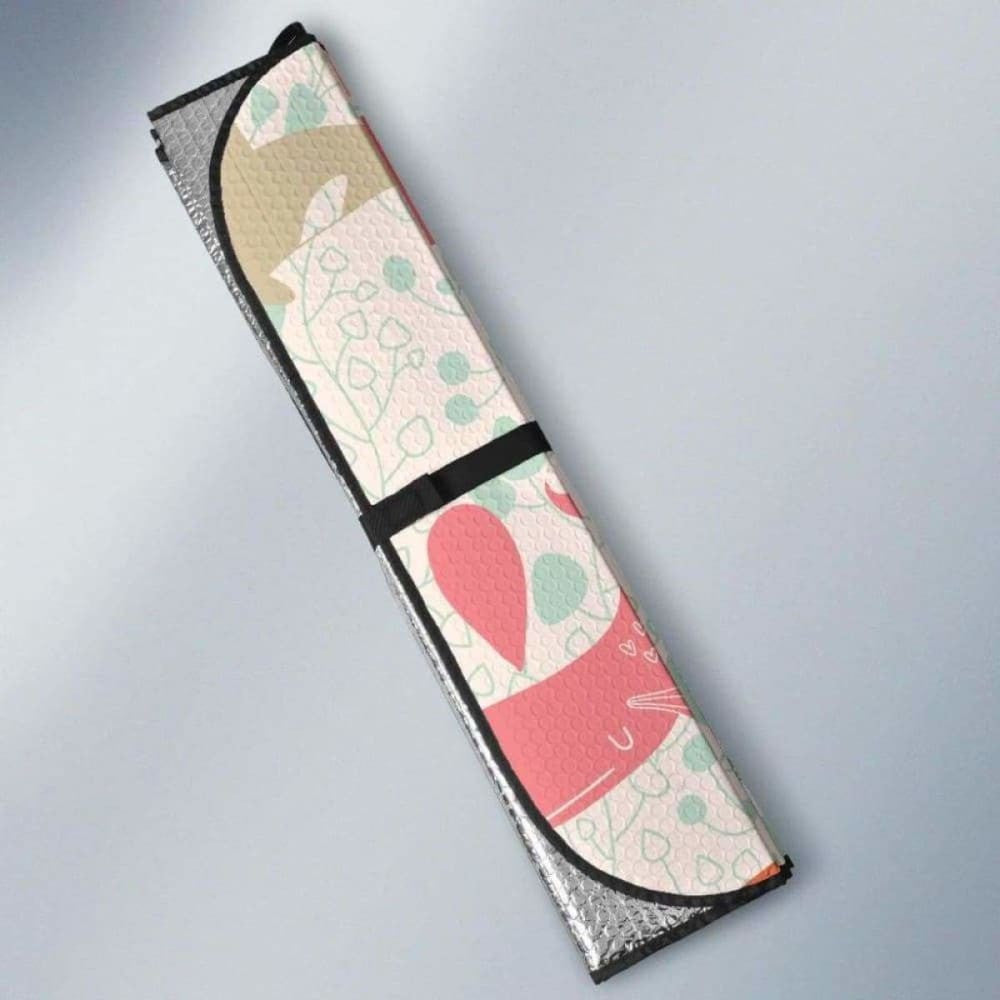 Cute Whale Pattern Car Auto Sun Shades