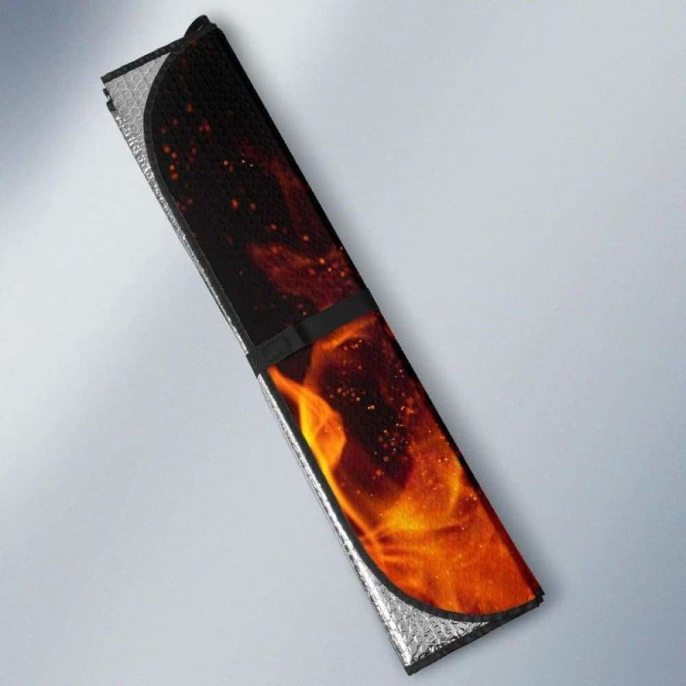 Fire Car Auto Sun Shades