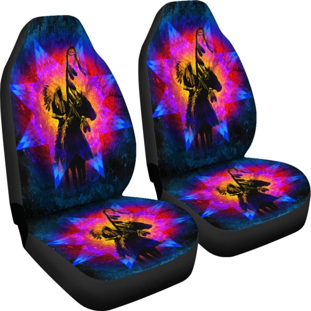 New Native American Chief Car Seat Covers